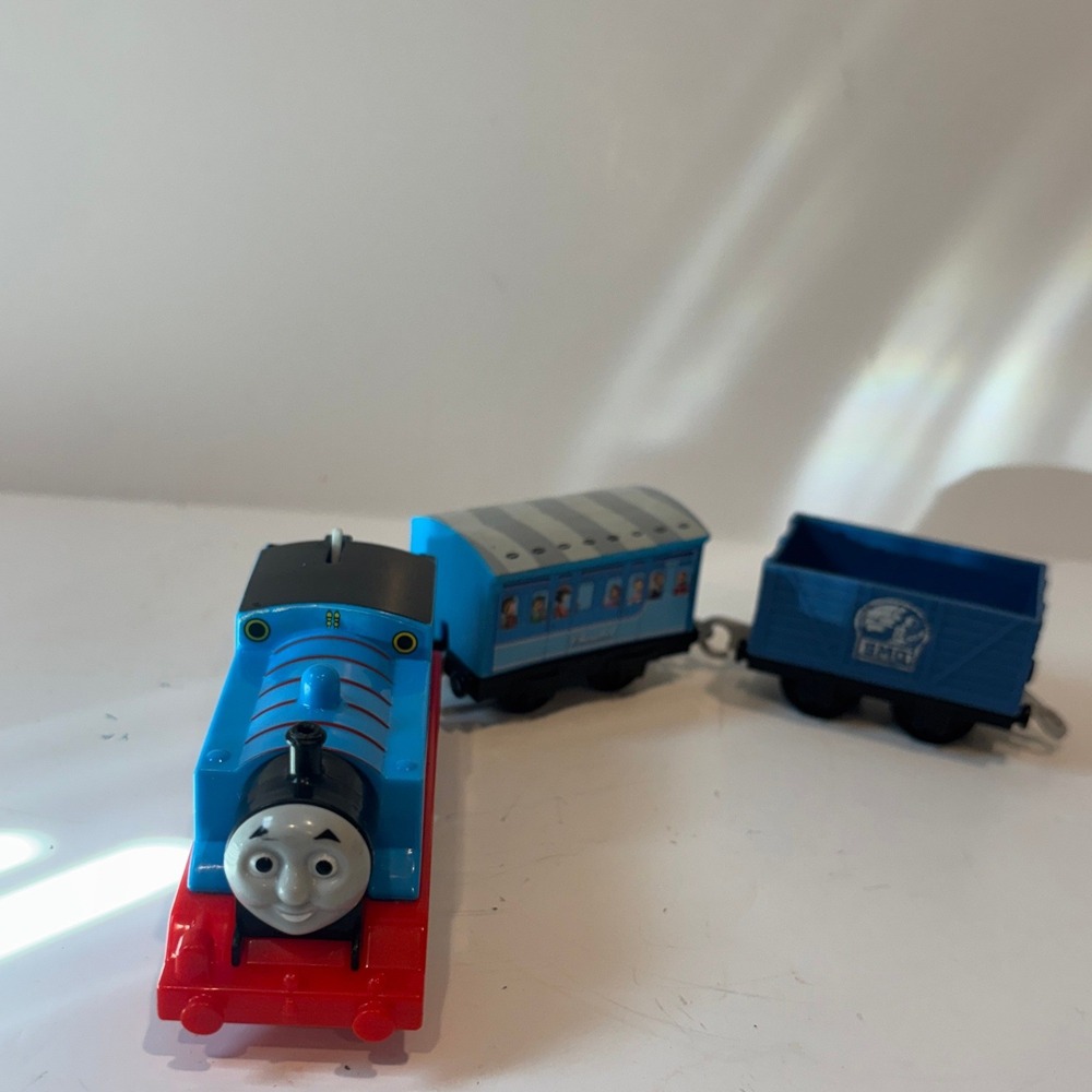 Thomas & Friends Motorized Thomas Train Clarabel Coach and SMC Cargo Car Set